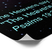 Die Himmel Poster (Ecke)