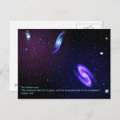 Die Himmel Postkarte (Vorne/Hinten)