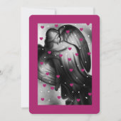 Die Himmel reißen heute an Herz Einladung (Vorderseite)