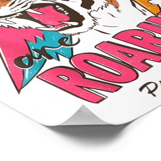 Die Himmel reißen Psalm 19_1 Bibel Verse Wom Poster (Ecke)