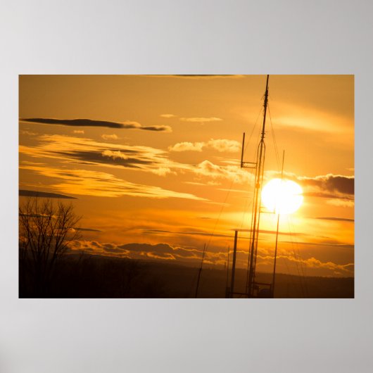 Die Himmel über 36 x 24 Archivschwergewicht Poster (Vorne)