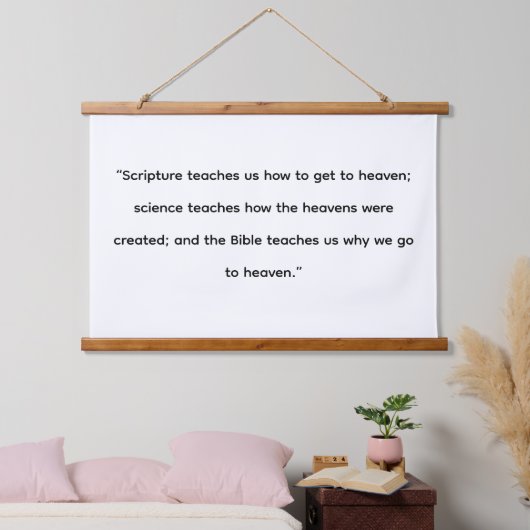 Die Himmel Wandteppich Mit Holzrahmen (Schlafzimmer)