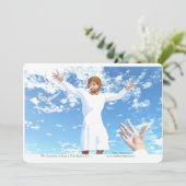 Die Himmelfahrt Jesu Einladung (Stehend Vorderseite)