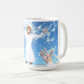 Die Himmelfahrt Jesu Kaffeetasse (VorderseiteRechts)