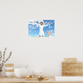 Die Himmelfahrt Jesu Poster (Küche)