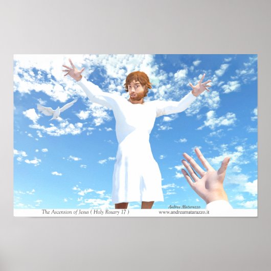 Die Himmelfahrt Jesu Poster (Vorne)