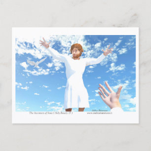 Die Himmelfahrt Jesu Postkarte