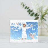 Die Himmelfahrt Jesu Postkarte (Stehend Vorderseite)