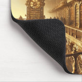Die Himmelsbibliothek Mousepad (Ecke)