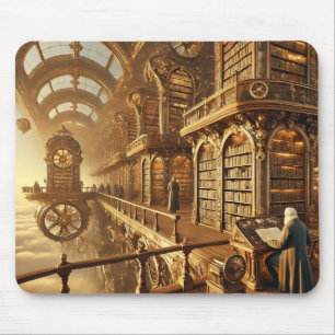 Die Himmelsbibliothek Mousepad