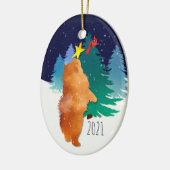 Die Himmelskasse 2021 Keramik Ornament (Links)