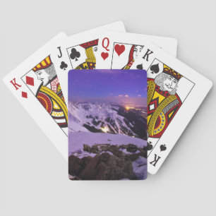 Die himmlische Ansicht des Amors Spielkarten