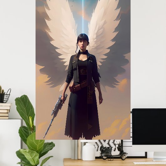 Die Himmlischen Engel I Poster (Heimbüro)