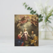 Die Himmlischen und irdischen Dreifaltigkeiten von Postkarte (Stehend Vorderseite)