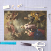 Die Himmlischen und irdischen Dreifaltigkeiten von Seidenpapier (Handwerk)