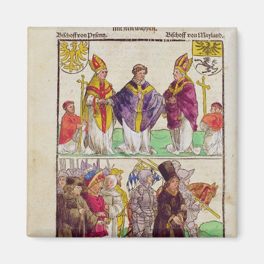 Die Hinrichtung von Jan Hus Magnet (Vorne)