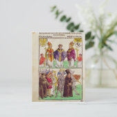 Die Hinrichtung von Jan Hus Postkarte (Stehend Vorderseite)