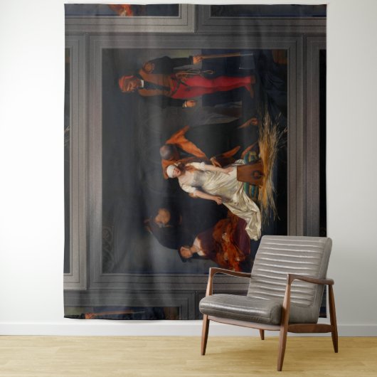 Die Hinrichtung von Lady Jane Gray durch Paul Dela Wandteppich (Beispiel)