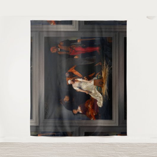 Die Hinrichtung von Lady Jane Gray durch Paul Dela Wandteppich (Vorderseite)