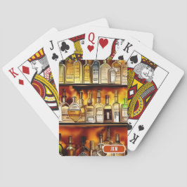 Die hintere Bar | Künstlerisch Spielkarten
