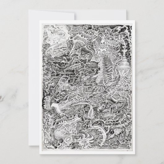 Die Hinterland-Flachkarte (Vorderseite)