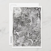 Die Hinterland-Flachkarte (Vorne/Hinten)