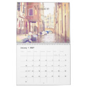 Die Hinterspuren der Kunst der Welt Kalender (Jan 2027)