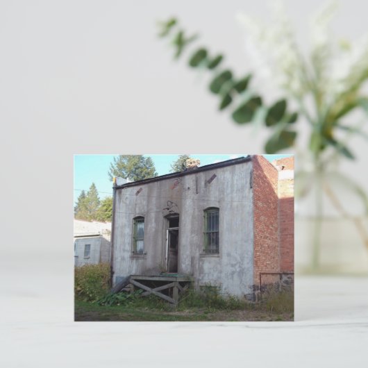 Die Hintertür Postkarte (Stehend Vorderseite)