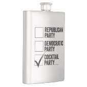 Die Hip-Flasche des Cocktail-Party Flachmann (Rechts)