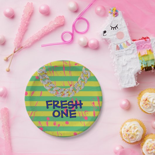 Die Hip Hop-Fresh One Paper Plate Pappteller (Party)