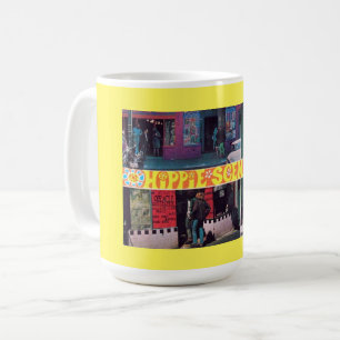 Die Hippie-Szene, Retro, Vintag Kaffeetasse