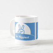 Die HiPPiest-Kaffee-Tasse Kaffeetasse (Vorderseite Links)