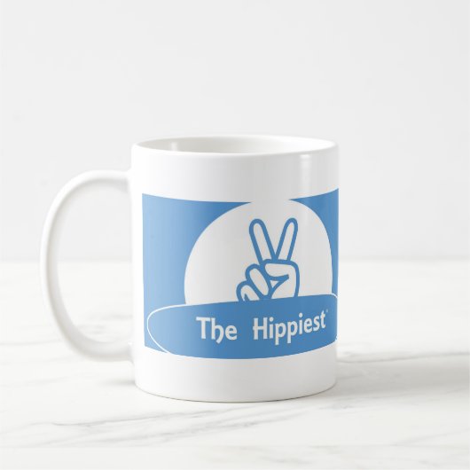 Die HiPPiest-Kaffee-Tasse Kaffeetasse (Links)