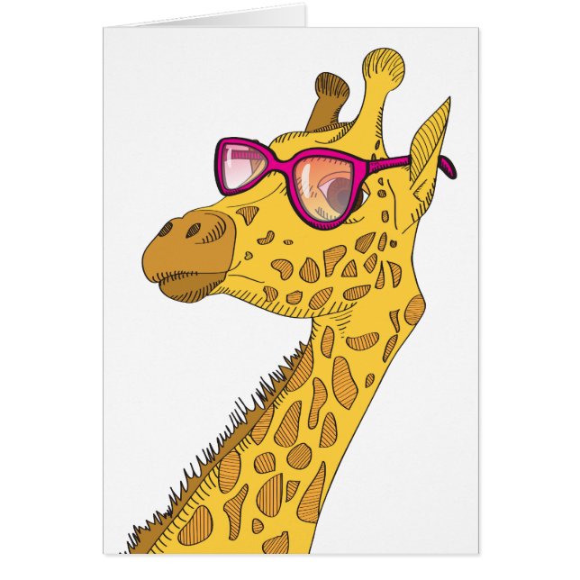 Die Hipster-Giraffe (Vorne)