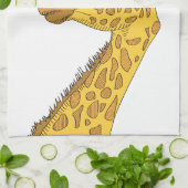 Die Hipster-Giraffe Handtuch (Gefaltet)