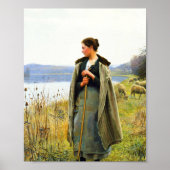 Die Hirdess Art von Daniel Ridgway Knight Poster (Vorne)