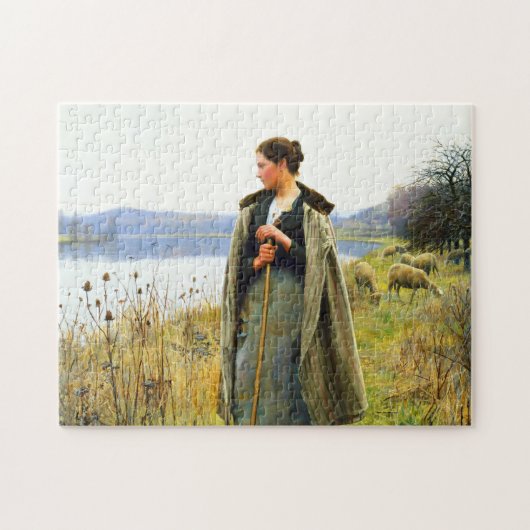 Die Hirdess Art von Daniel Ridgway Knight Puzzle (Horizontal)