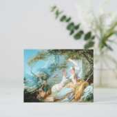 Die Hirdess von Jean Honore Fragonard Postcard Postkarte (Stehend Vorderseite)