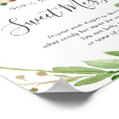 Die HirschBaby-Dusche rät das süße Chaos Poster (Ecke)