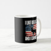 Die Hirschjagd gefällt mir sehr, und ich kann nich Kaffeetasse (VorderseiteRechts)