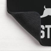 Die Hirschjagd isst schnellere Nahrungsergänzungsm Mousepad (Ecke)