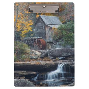 Die historische Grismühle an Glade Creek Klemmbrett