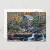 Die historische Gristmeile auf dem Glade-Bach Postkarte (Vorne/Hinten)