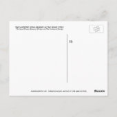 Die historischen Brücken der Postkarte der Quad Ci (Rückseite)