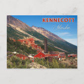 Die historischen Kennecott-Kupferminen, AK Postkarte (Vorderseite)