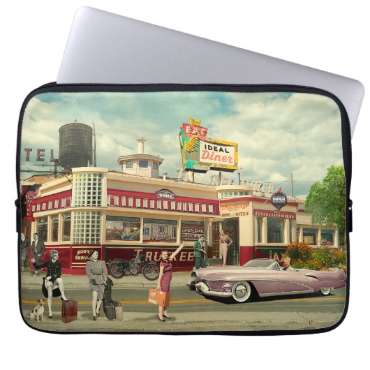 Die Hitchfänger Laptopschutzhülle (Vorderseite)