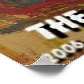 DIE HITCHIKER POSTER (Ecke)