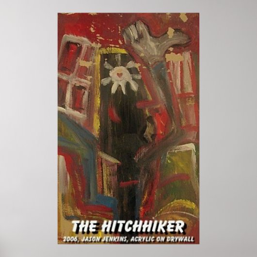 DIE HITCHIKER POSTER (Vorne)