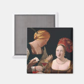 Die Hitze mit dem As der Diamanten Magnet (Vorderseite/Rückseite)