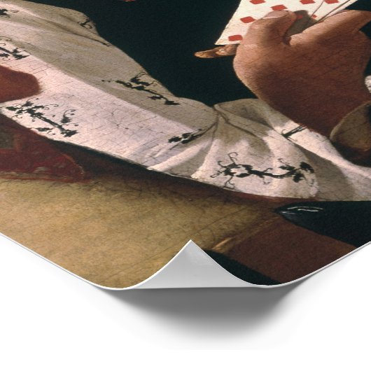 Die Hitze mit dem As der Diamanten Poster (Ecke)